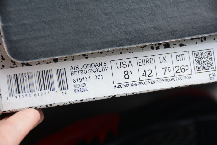 Air Jordan 5 Retro Low “Alternate 90” 819171-001