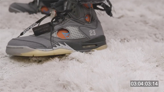 OFF-WHITE x Air Jordan 5 Retro SP “Muslin” CT8480-001