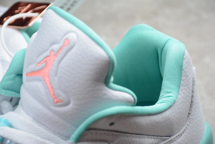 Air Jordan 5 Light Aqua 440892-100