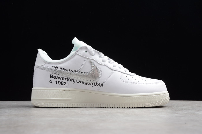 Conplex Con Off-White x MoMa x Air Force 1’07 Virgil White with Zip-Tie AV5210-100