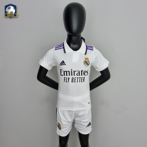 Real Madrid Home Kids Jersey 22/23
