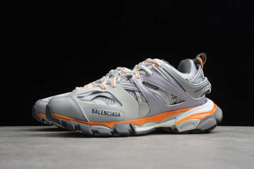 Balenciaga Track Sneakers Grey Orange ECBL961829B