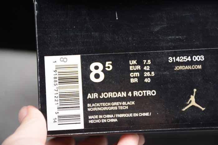 Air Jordan 4 “Oreo” 314254-003