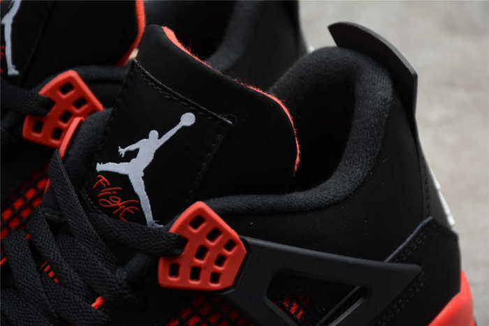 Air Jordan 4 “Red Thunder” Black Red CT8527-016