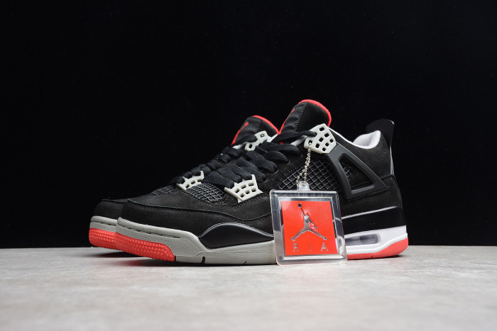 Air Jordan 4 IV “Bred” Black Red 308497-089