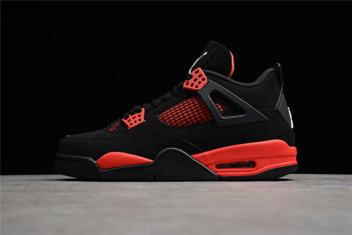 Air Jordan 4 “Red Thunder” Black Red CT8527-016