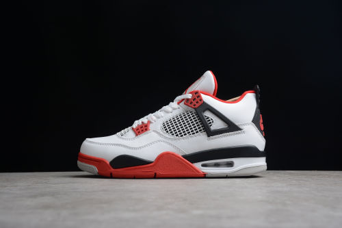 Air Jordan 4 “Fire Red” AJ4 White Red DC7770-160