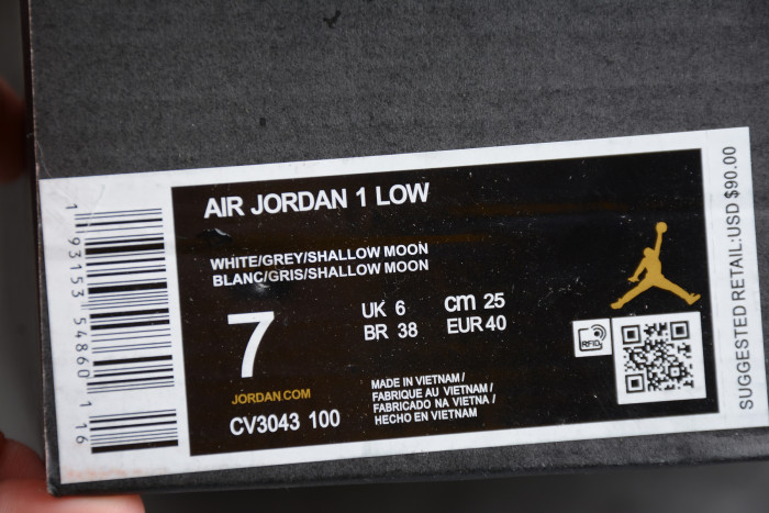 Air Jordan 1 Low “Paris” CV3043-100