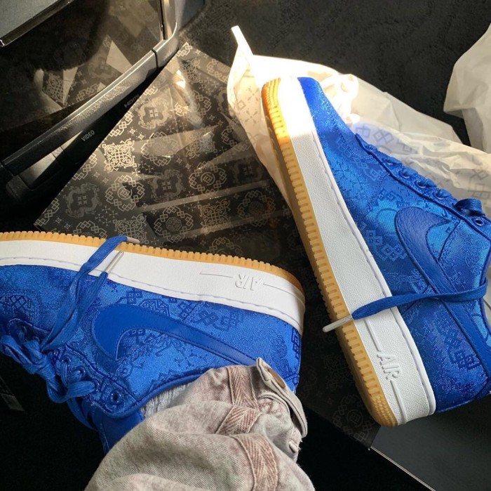 CLOT x Air Force 1 Premium  Game Royal  AO9286-400