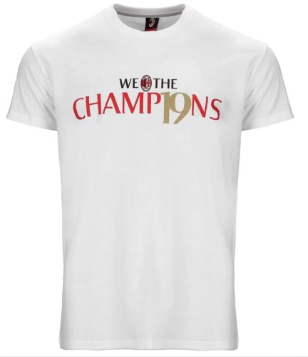 AC Milan Champions 19 T-shirt White