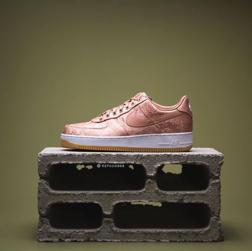 CLOT x Air Force 1 Low “Rose Gold” CJ5290-600