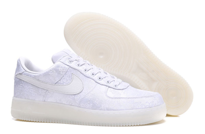 Air Force 1 Low CLOT 1WORLD (2018) “Triple White” AO9286-100