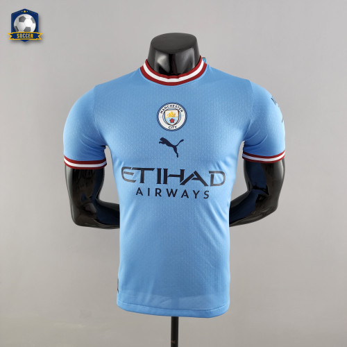 Manchester City Home Player Jersey 22/23