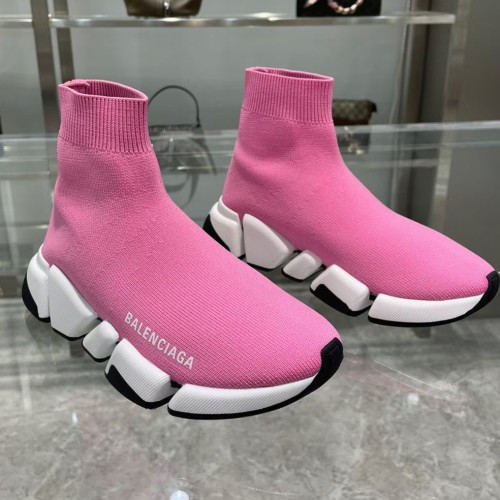 Balenciaga Speed Trainer Pink Sneakers