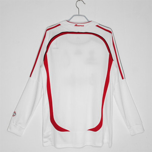 AC Milan Away Long Sleeve Retro Jersey 2006/07