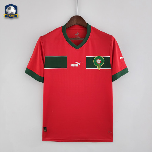 Morocco Home Man Jersey 2022