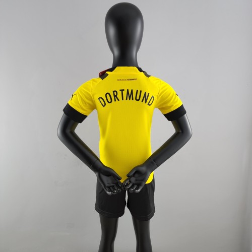 Borussia Dortmund Home Kids Jersey 22/23
