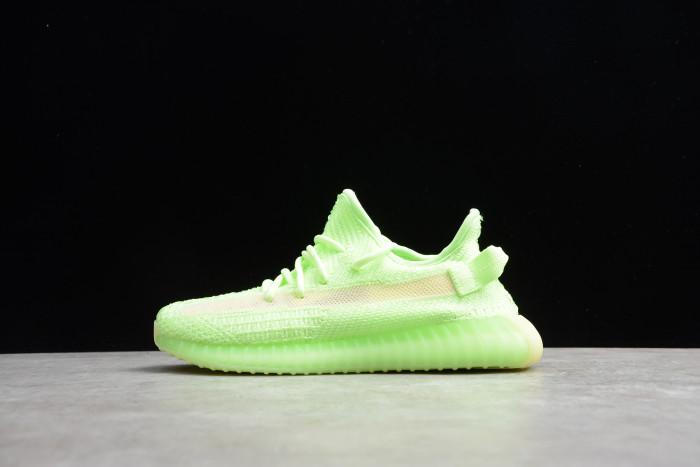 Yeezy Kids Boost 350 V2 Spring Fluorescent Green EH5360