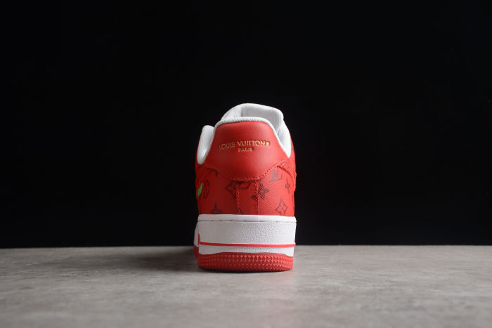 Air Force 1 L-V Low White Red LD 0232