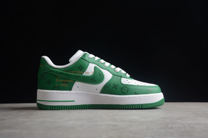 Air Force 1 L-V Low White Green MS 0232