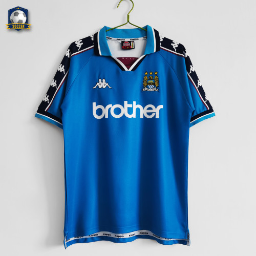 Manchester City Home Retro Jersey 1997-99