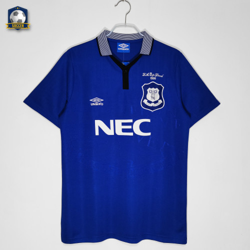 Everton Home Retro Jersey 1995