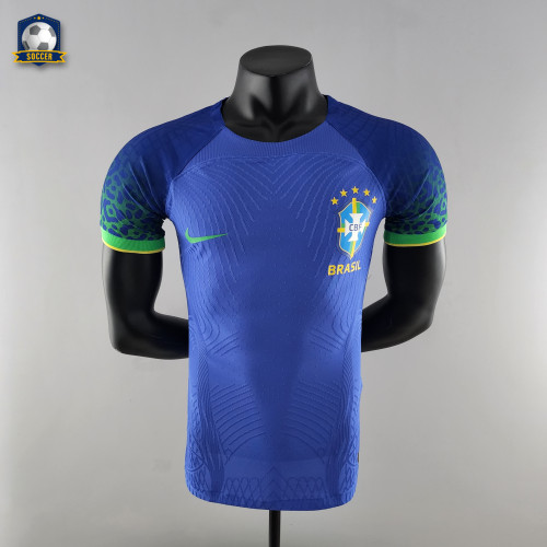 Brazil Away Player Version Man Jersey 2022