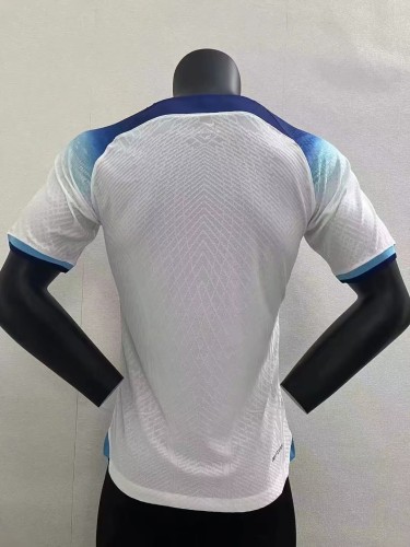 England 2022 World Cup Home Player Version Man Jersey