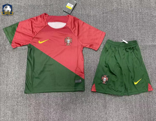 Portugal 2022 Home Kids Jersey