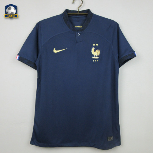 France 2022 World Cup Home Man Jersey