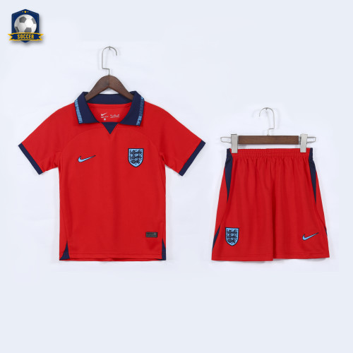 England 2022 World Cup Away Kids Jersey