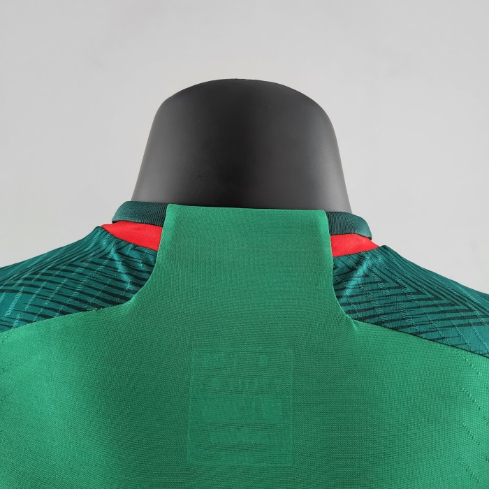 Mexico 2022 World Cup Home Player Version Man Jersey