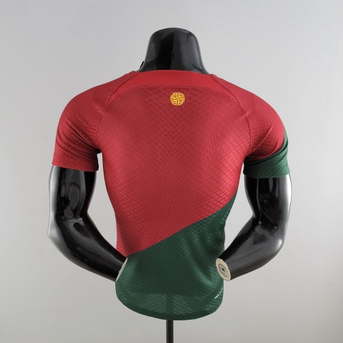 Portugal 2022 World Cup Home Player Version Man Jersey