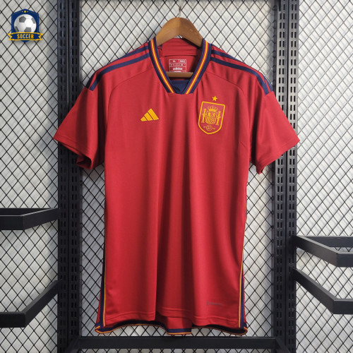 Spain World Cup Home Man Jersey 2022