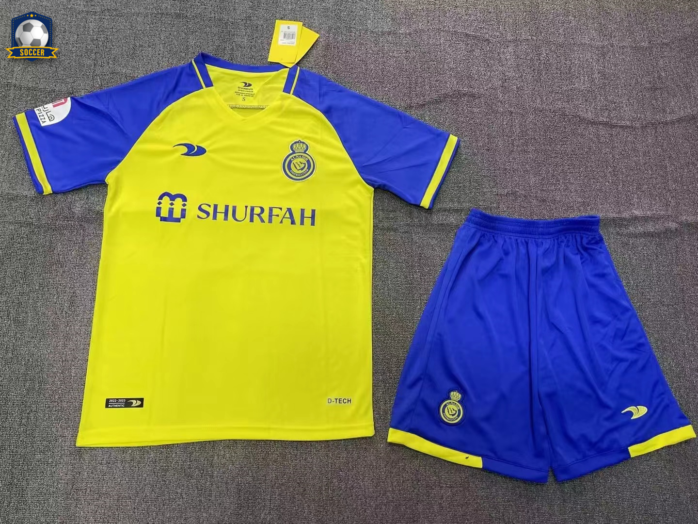 Al Nassr Home Men's Jersey 22/23- Player Issue – Complete Kitz