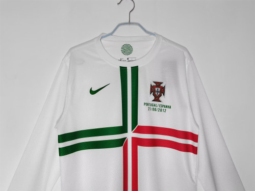Portugal Retro Away Long Sleeve  Jersey 2012/13