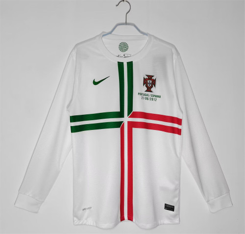 Portugal Retro Away Long Sleeve  Jersey 2012/13