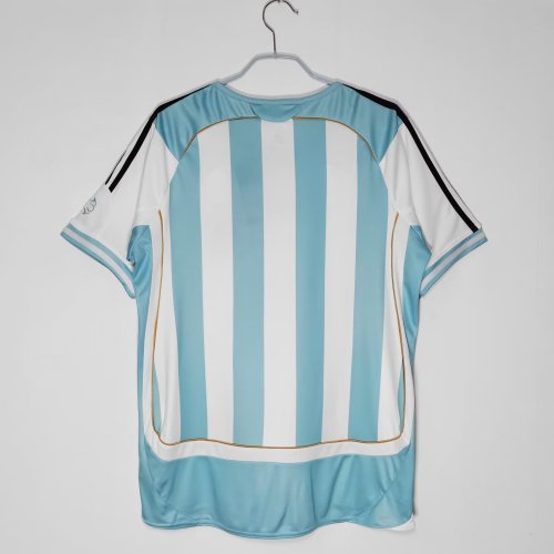 Argentina Home Retro Jersey 2006