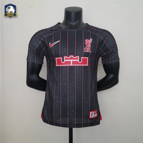 LeBron James x Liverpool Player Version Jersey 22/23