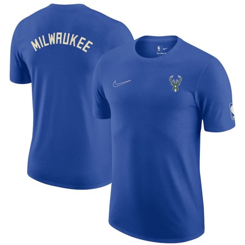 Milwaukee Bucks Casual T-shirt Blue 2023