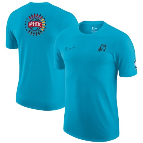 Phoenix Suns Casual T-shirt Blue 2023