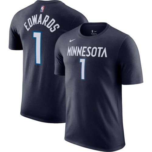 Anthony Edwards Minnesota Timberwolves Casual T-shirt 2023