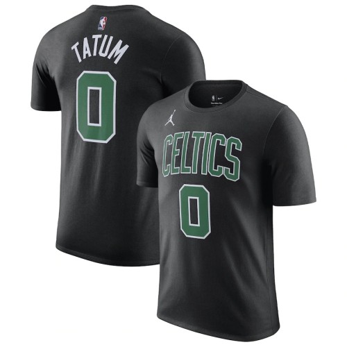 Jayson Tatum Boston Celtics Casual T-shirt Black 2023