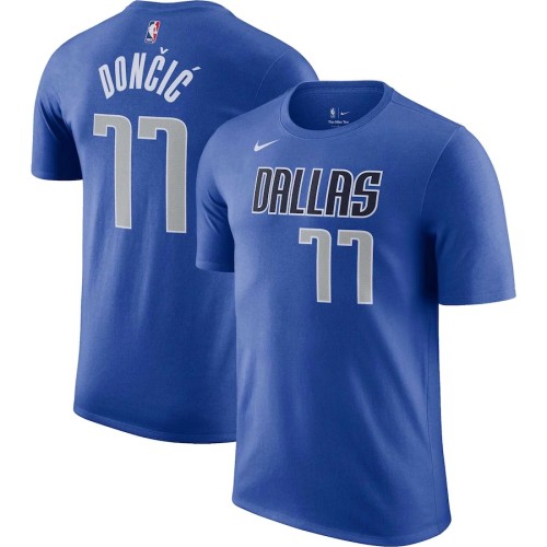Luka Doncic Dallas Mavericks Casual Blue T-shirt 2023