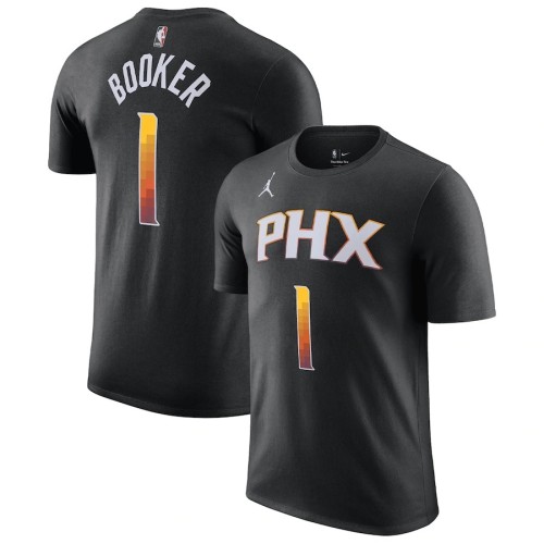 Devin Booker Phoenix Suns Casual T-shirt Black 2023