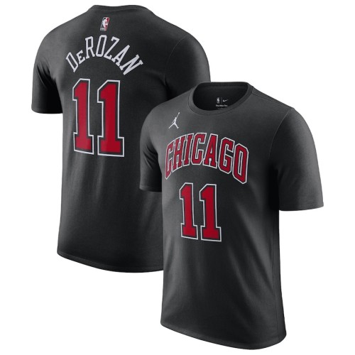 DeMar DeRozan Chicago Bulls Casual T-shirt Black 2023