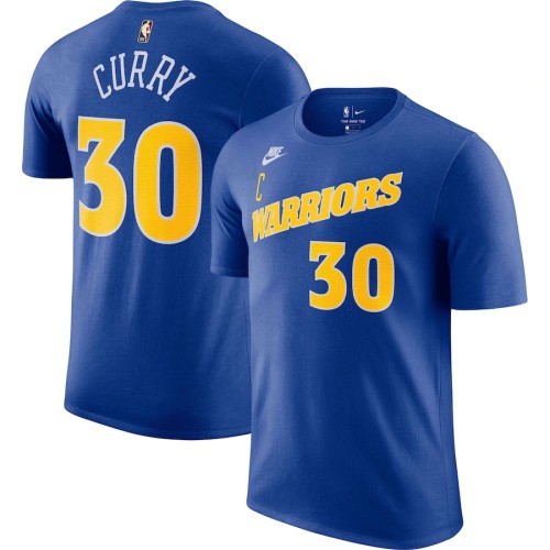 Stephen Curry Golden State Warriors Casual T-shirt Blue 2023