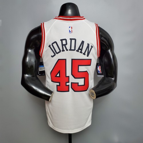 Michael Jordan Chicago Bulls 75th Anniversary Swingman Jersey White
