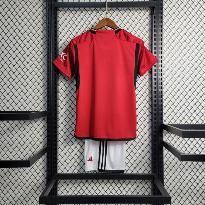 Manchester United Home Kids Jersey 23/24