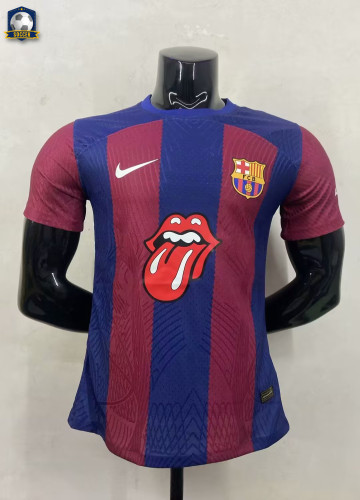 Barcelona x The Rolling Stones Limited Edition Player Jersey 23/24
